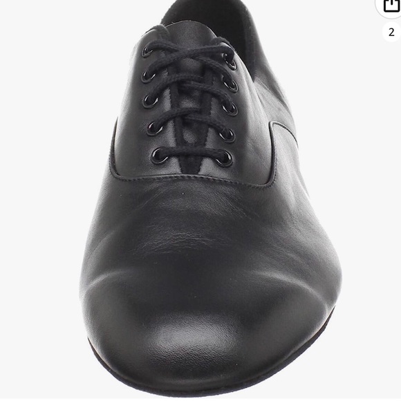 Bloch Black Xavier Brogues / Dance Shoes Bloch Lace Up 1”Heel Synch - Picture 7 of 9